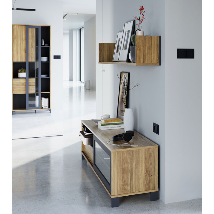 Estante de pared industrial FOLKE