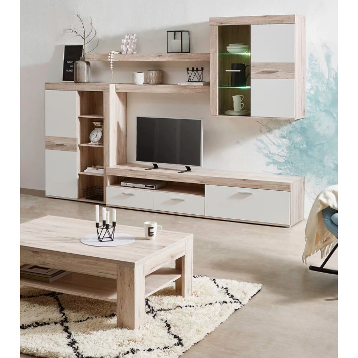 Mesa de centro con revistero KEVIN