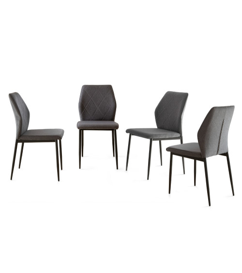 Pack de 4 Sillas de Comedor Patrice - Elegancia y Comodidad