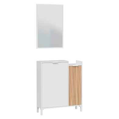 Mueble recibidor con espejo EDITH