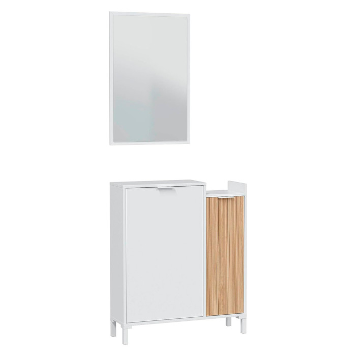 Mueble recibidor con espejo EDITH