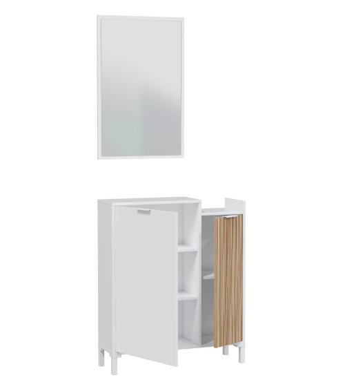 Mueble recibidor con espejo EDITH