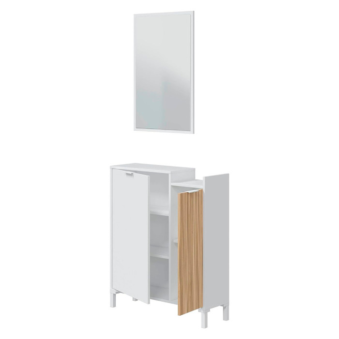 Mueble recibidor con espejo EDITH