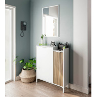 Mueble recibidor con espejo EDITH