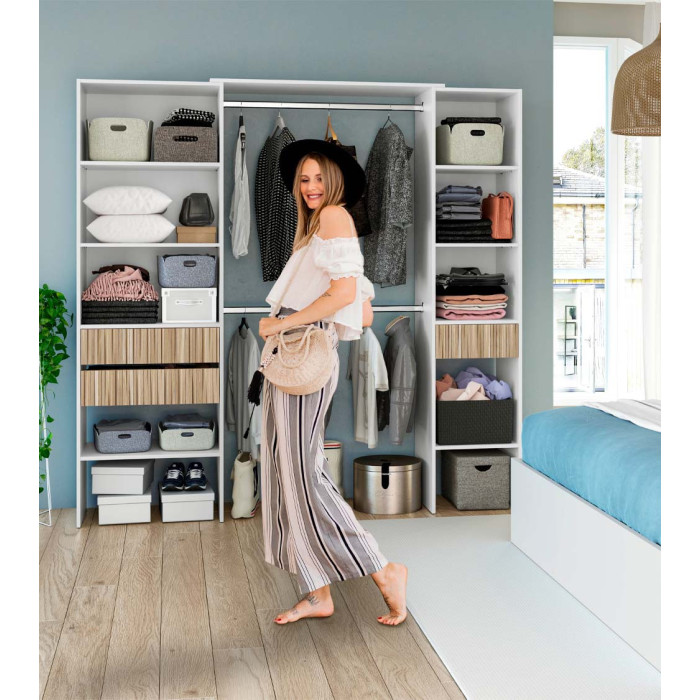 Armario vestidor abierto de 190 cm EDITH