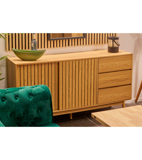 Mueble aparador 150 cm fresno KAEDE