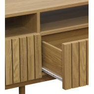 Mueble TV panelado de fresno KAEDE