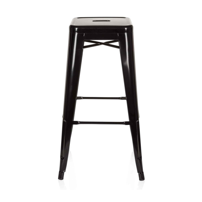 Taburetes metálicos industrial pack de 4 unidades