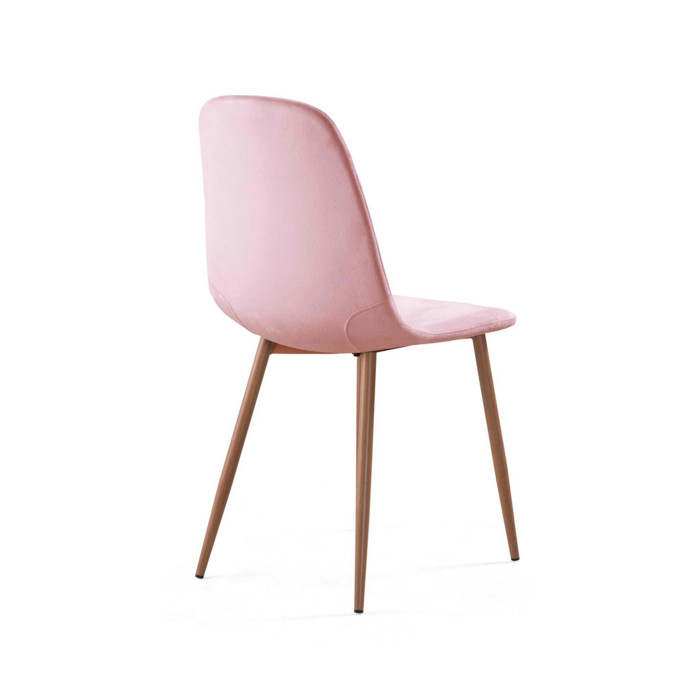 Sillas de comedor de terciopelo SWEDEN - Pack 4 Uds.