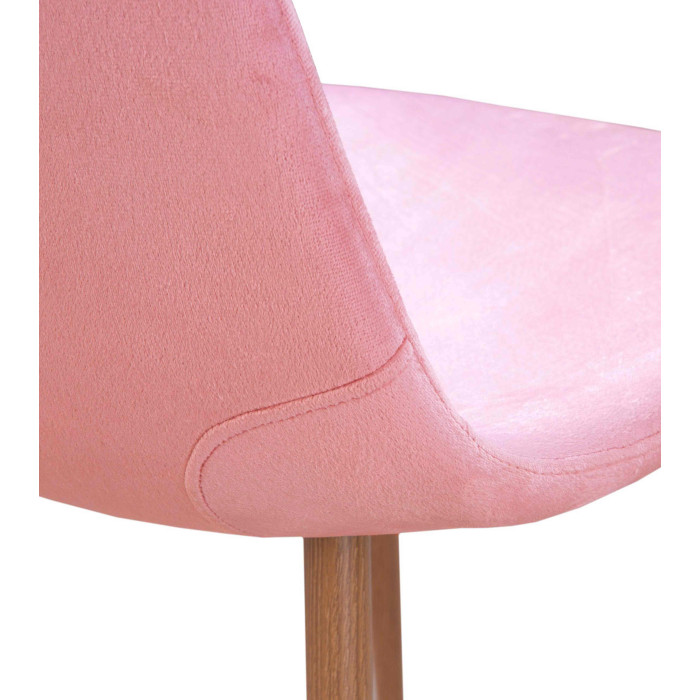 Sillas de comedor de terciopelo SWEDEN - Pack 4 Uds.