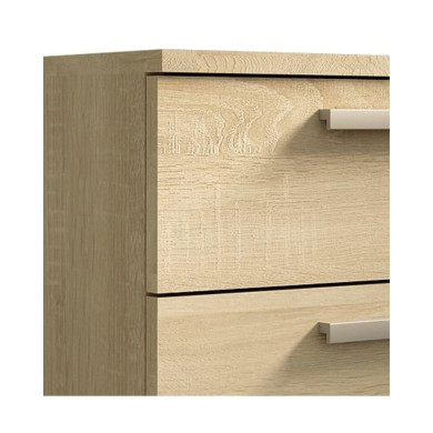 Mesita de noche CUBE 3 – Mesilla de 3 cajones moderna