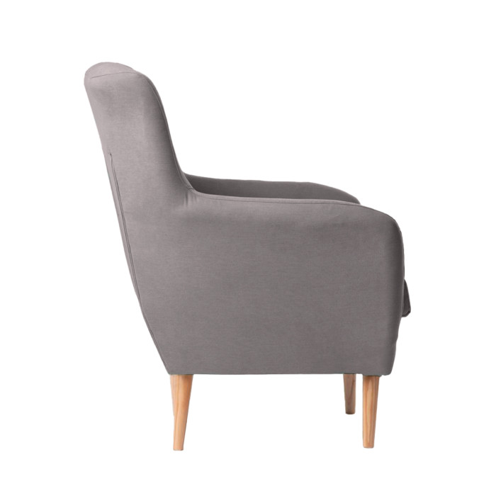 Butaca nórdica tapizada WENDY