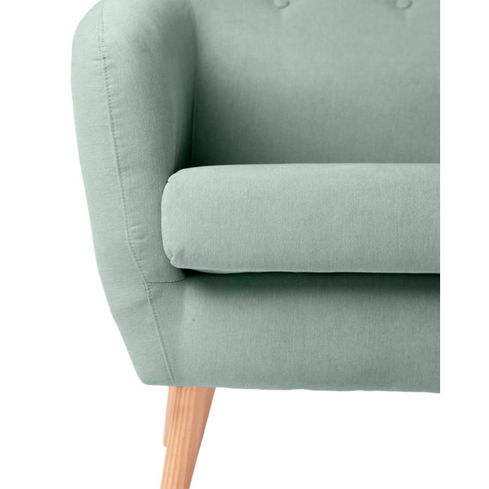 Butaca nórdica tapizada WENDY