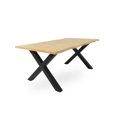 Mesa comedor Ciudadela de madera natural maciza