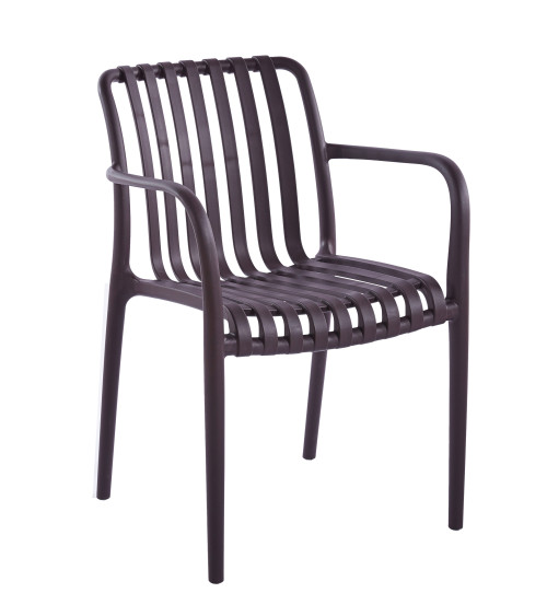 Silla Serena pack de 4 sillas con brazos de polipropileno