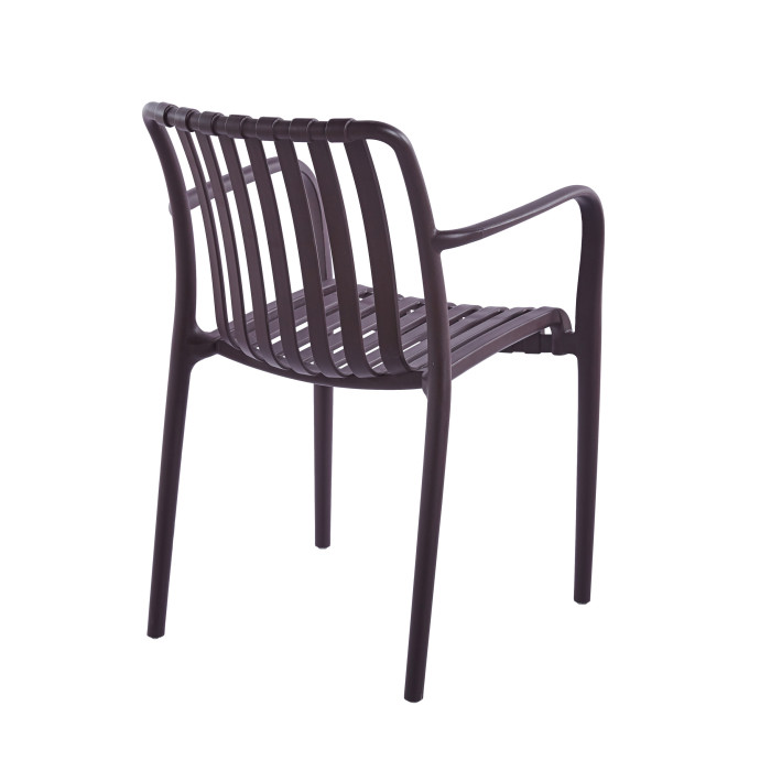 Silla Serena pack de 4 sillas con brazos de polipropileno