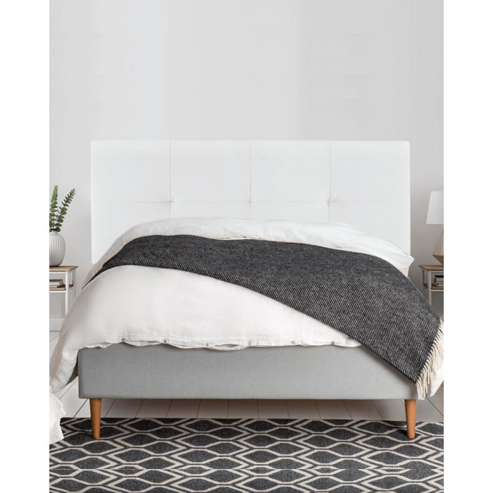 Cabecero de cama tapizado acolchado Jensen