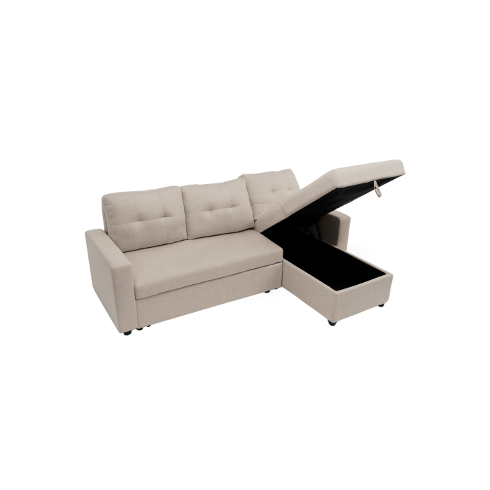 Sofá Chaise Longue Clony II – 3 plazas convertible en cama