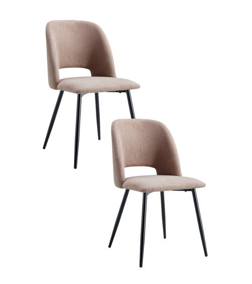 Pack de 2 Sillas Pristina | Diseño Moderno y Confortable