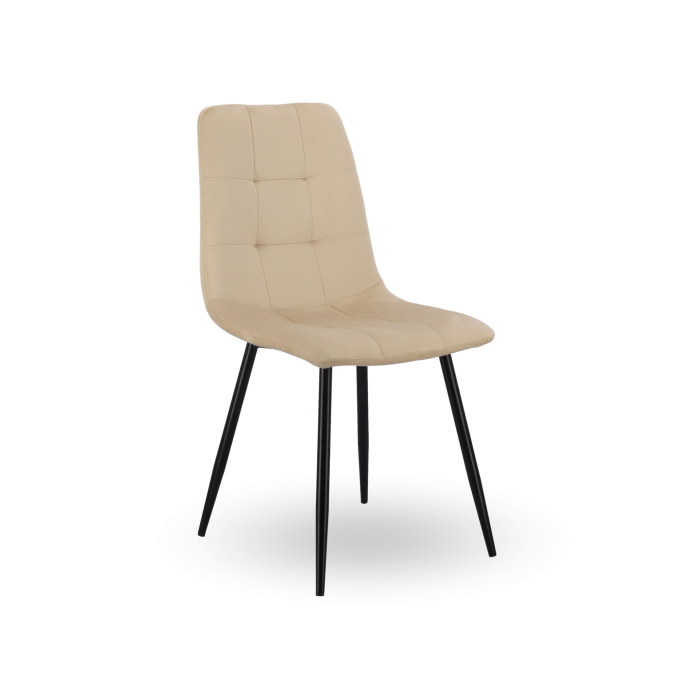 Pack de 4 sillas de comedor de terciopelo ASTRID