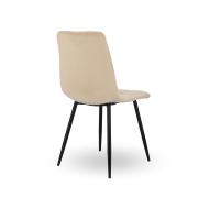 Pack de 4 sillas de comedor de terciopelo ASTRID