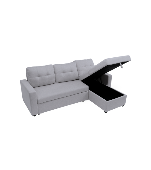 Sofá Chaise Longue Clony II – 3 plazas convertible en cama