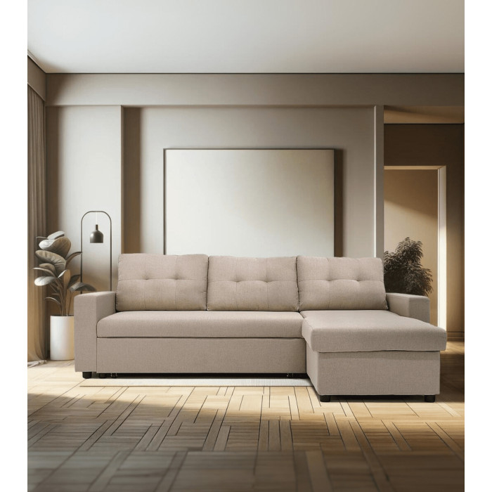 Sofá Chaise Longue Clony II – 3 plazas convertible en cama