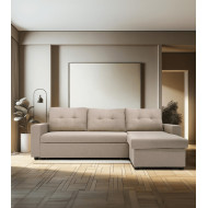 Sofá Chaise Longue Clony II – 3 plazas convertible en cama
