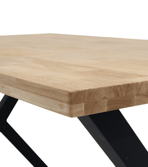 Mesa de comedor Bilbao - patas en X 4 – 6 comensales