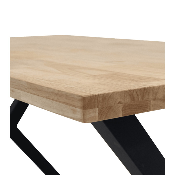 Mesa de comedor Bilbao - patas en X 4 – 6 comensales