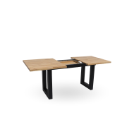 Mesa de comedor extensible de roble Versus