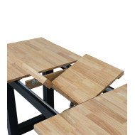 Mesa de comedor extensible de roble Versus
