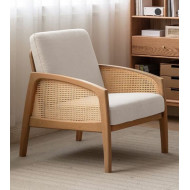 Butaca Cien - Elegancia y confort con trenzado de ratán