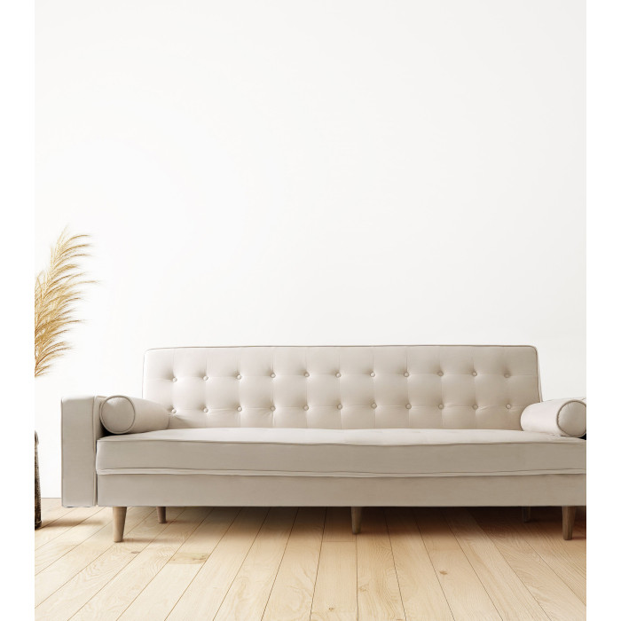 Sofá cama terciopelo antimanchas GREEN