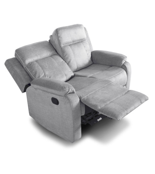 Sofá relax 2 plazas REIMON, sofá reclinable