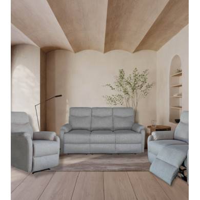 Sofá relax Zar 3 plazas – Estilo y Confort