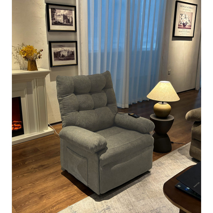 Sillón relax Majo – Confort con sistema elevador y ajuste independiente