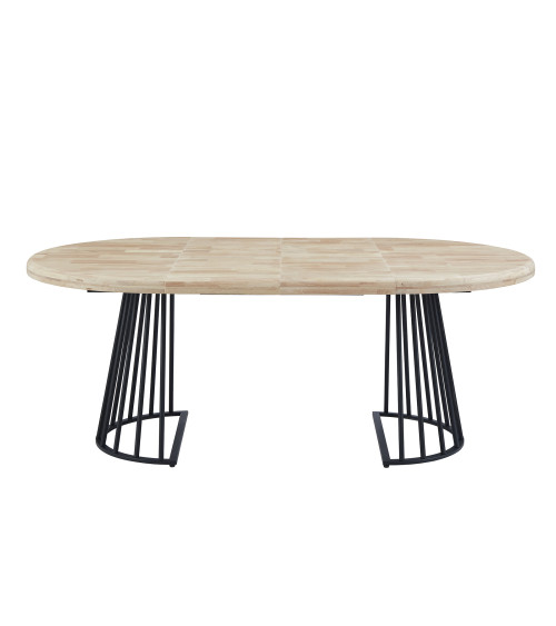 Mesa de comedor redonda extensible Jail – Diseño moderno y práctico