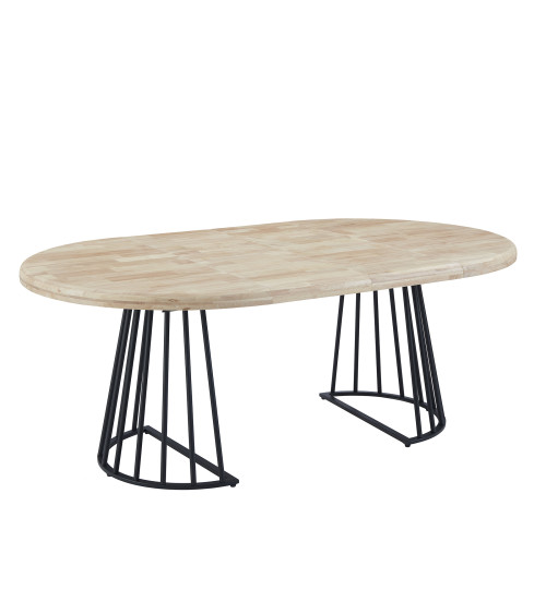 Mesa de comedor redonda extensible Jail – Diseño moderno y práctico