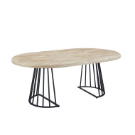 Mesa de comedor redonda extensible Jail – Diseño moderno y práctico