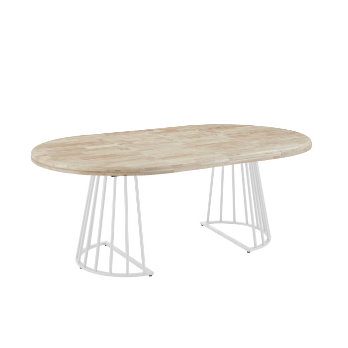 Mesa de comedor redonda extensible Jail – Diseño moderno y práctico