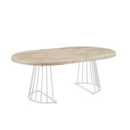 Mesa de comedor redonda extensible Jail – Diseño moderno y práctico