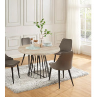 Mesa de comedor redonda extensible Jail – Diseño moderno y práctico