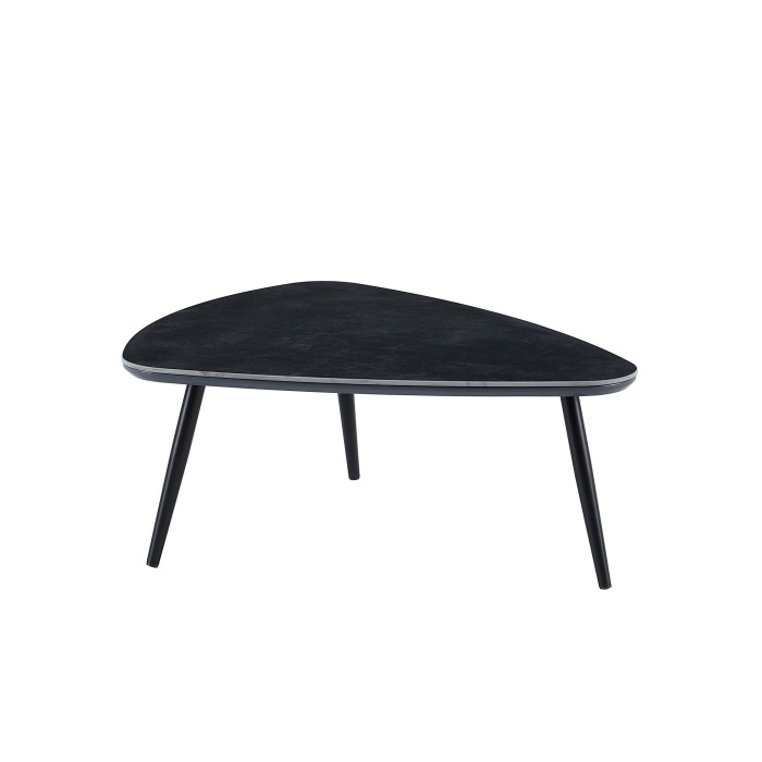 Mesa de centro Island – Juego de 2 mesas nido con acabado cerámico