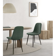 Pack de 4 Sillas de Comedor Suiz - Diseño Moderno y Elegante