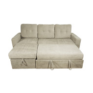 Sofá Chaise Longue Clony II – 3 plazas convertible en cama