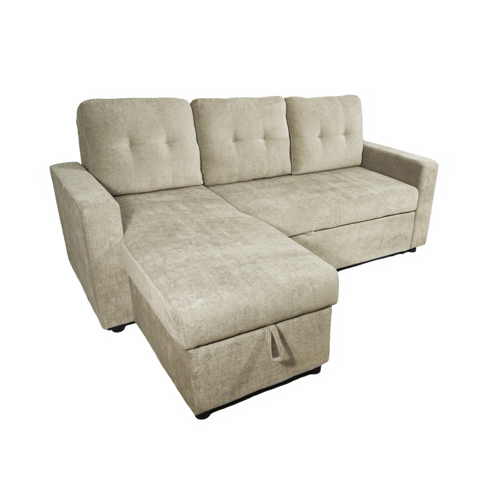 Sofá Chaise Longue Clony II – 3 plazas convertible en cama