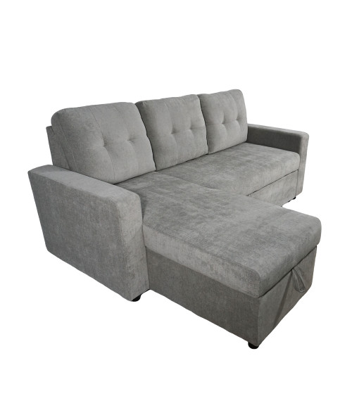 Sofá Chaise Longue Clony II – 3 plazas convertible en cama