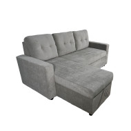 Sofá Chaise Longue Clony II – 3 plazas convertible en cama