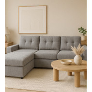 Sofá Chaise Longue Clony II – 3 plazas convertible en cama